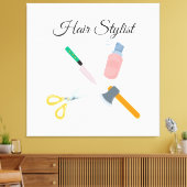 美容師 キャンバスプリント (インサイチュ (リビング))