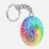 美容師 キーホルダー (正面左)