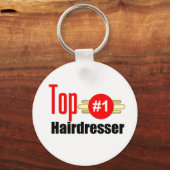美容師 キーホルダー (正面)