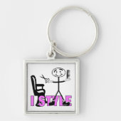 美容師 キーホルダー (正面)