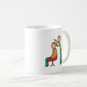 美容師 コーヒーマグカップ (正面右)
