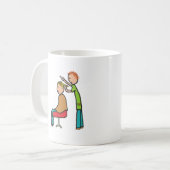 美容師 コーヒーマグカップ (正面左)
