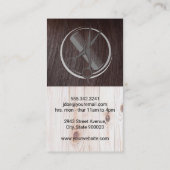 美容師 | サロンロゴ 名刺 (裏面)