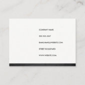 美容師/サロン 名刺 (裏面)