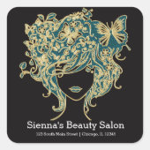 美容師 スクエアシール (正面)