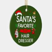 美容師 セラミックオーナメント (右)