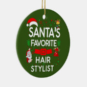 美容師 セラミックオーナメント (右)