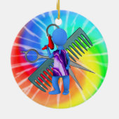 美容師 セラミックオーナメント (裏面)