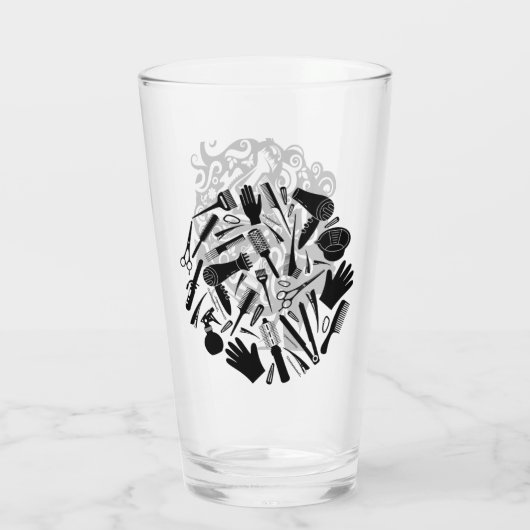 美容師 タンブラーグラス (裏面)