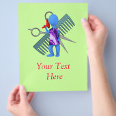 美容師 チラシ (手)