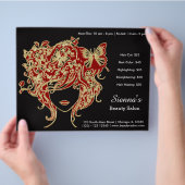 美容師 チラシ (手)