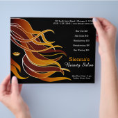 美容師 チラシ (手)