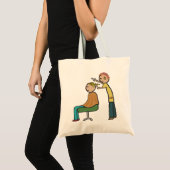 美容師 トートバッグ (正面(商品))