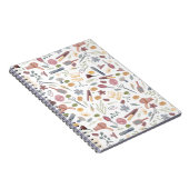 美容師 |パターン |水彩 ノートブック (右側)