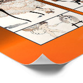 美容師、ファッション美しいサロンメイクアップアーティスト ポスター (角)