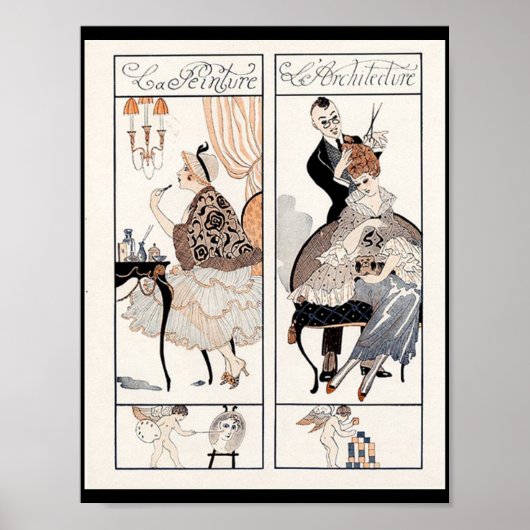 美容師、ファッション美しいサロンメイクアップアーティスト ポスター (正面)