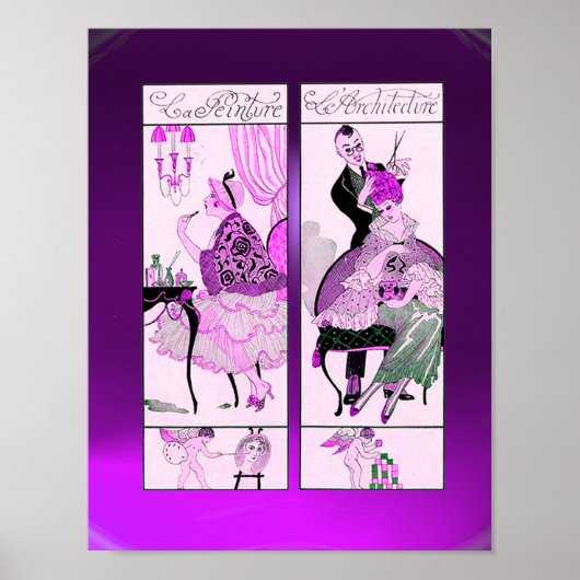 美容師、ファッション美しいサロンメイクアップアーティスト ポスター (正面)