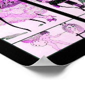 美容師、ファッション美しいサロンメイクアップアーティスト ポスター (角)