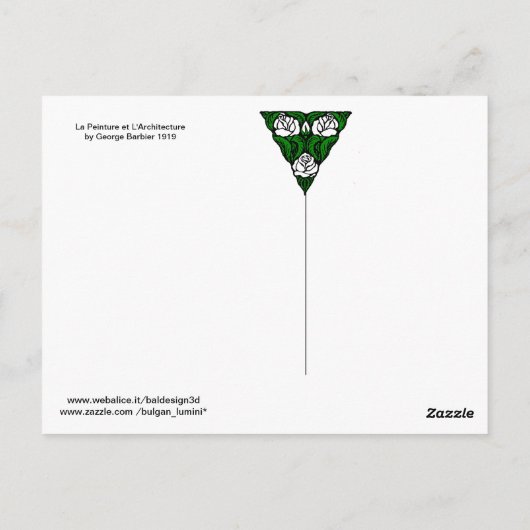 美容師、ファッション美しいサロンメイクアップアーティスト ポストカード (裏面)