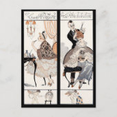 美容師、ファッション美しいサロンメイクアップアーティスト ポストカード (正面)