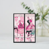 美容師、ファッション美しいサロンメイクアップアーティスト ポストカード (スタンド正面)