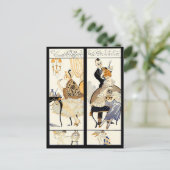 美容師、ファッション美しいサロンメイクアップアーティスト ポストカード (スタンド正面)