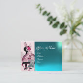 美容師、ファッション美しいサロンメイクアップアーティスト 名刺 (スタンド正面)