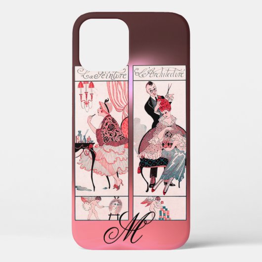 美容師、ファッション美しいサロンメイクアップアーティスト Case-Mate iPhoneケース (裏面)