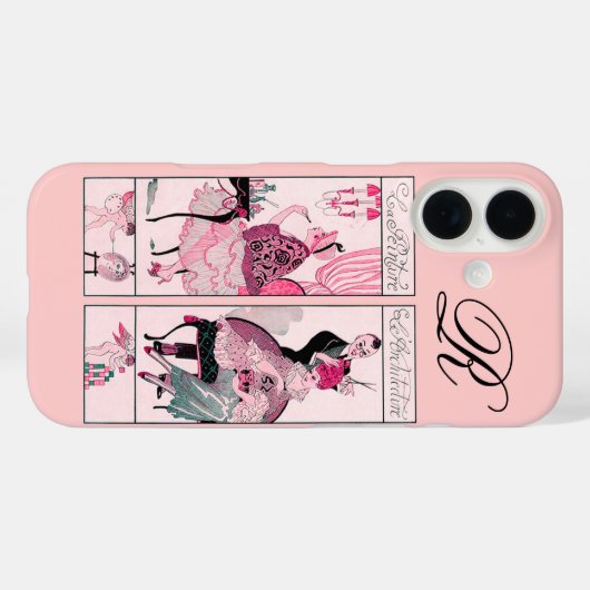 美容師、ファッション美しいサロンメイクアップアーティスト Case-Mate iPhoneケース (裏面 (横))