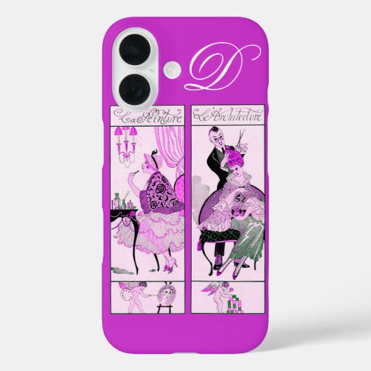 美容師、ファッション美しいサロンメイクアップアーティスト Case-Mate iPhoneケース (裏面)