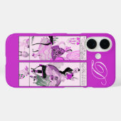 美容師、ファッション美しいサロンメイクアップアーティスト Case-Mate iPhoneケース (裏面 (横))