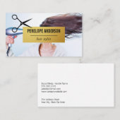 美容師 | ヘアサロン 名刺 (正面/裏面)