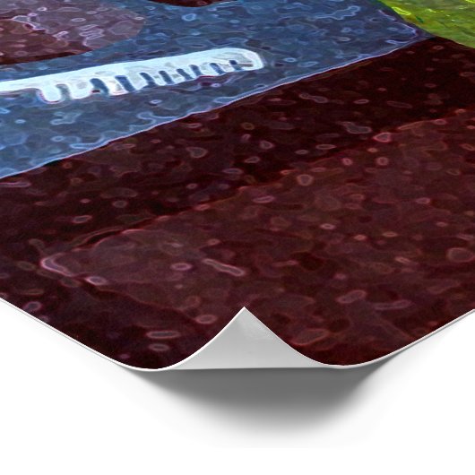 美容師 ポスター (角)