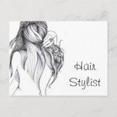 美容師 ポストカード (正面)