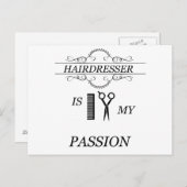美容師 ポストカード (正面/裏面)