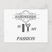 美容師 ポストカード (正面)