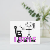 美容師 ポストカード (スタンド正面)