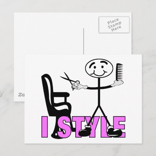 美容師 ポストカード (正面/裏面)