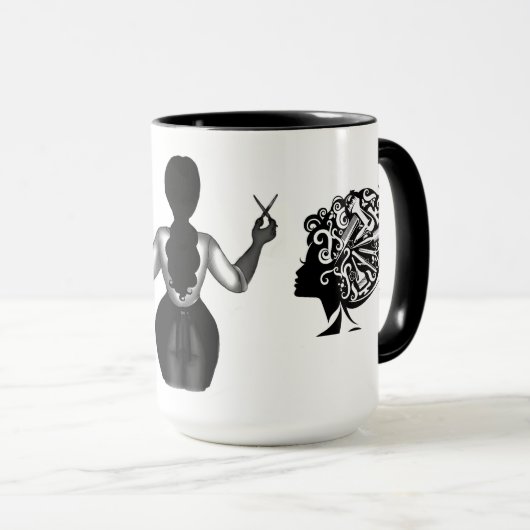 美容師 マグカップ (正面右)