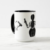 美容師 マグカップ (正面左)