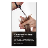 美容師 マグネット名刺 (正面縦)