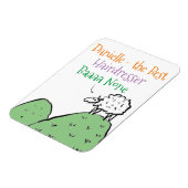 美容師 マグネット (左側)