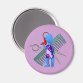 美容師 マグネット (正面/裏面)