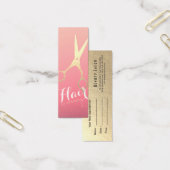 美容師 メイクサロン モダン ピンク ゴールド ハサミ (オフィス)