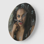 美容師 ラージ壁時計 (傾斜)