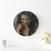 美容師 ラージ壁時計 (ホーム)