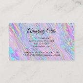 美容師 |ロイヤリティプログラム |レインボーリキッド ロイヤリティカード (裏面)