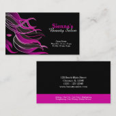 美容師 名刺 (正面/裏面)