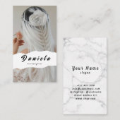 美容師 名刺 (正面/裏面)