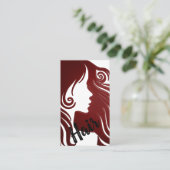 美容師 名刺 (スタンド正面)